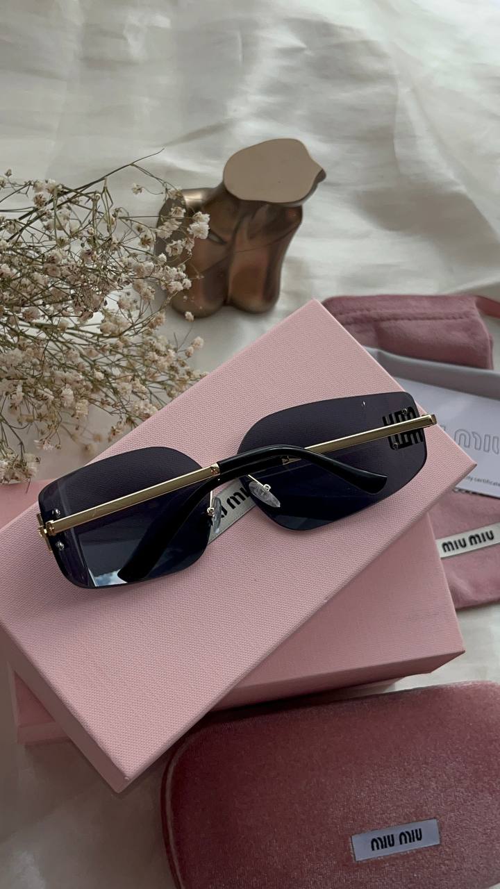 Okulary przeciwsłoneczne cieniowane Oversize Premium | Bezramkowe