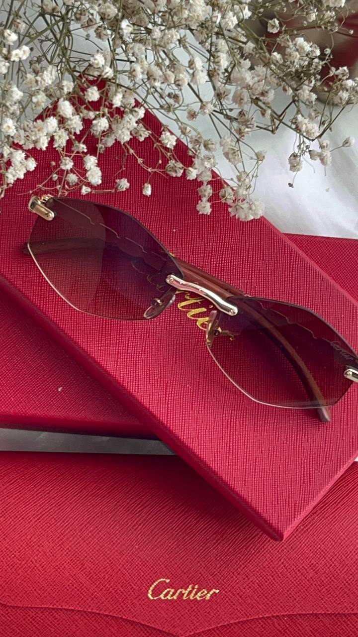 Luksusowe okulary przeciwsłoneczne bezramkowe Premium | 2 modele w galerii